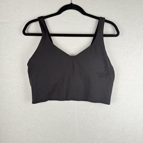 Offline Other - Offline By Aerie Real Me Low Key Longline Black Sports Bra Size XL